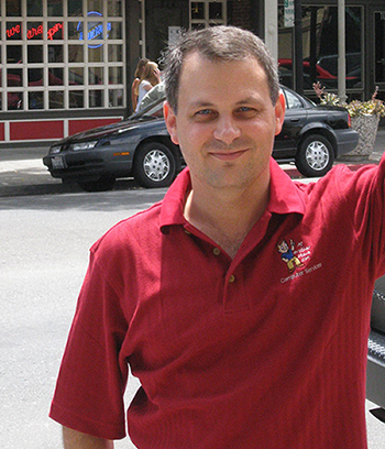 Steve the real MBS guy wearing red shirt